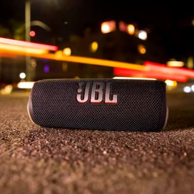 JBL Flip 6 Portable Waterproof Bluetooth Speaker Red 2 Pack image 9