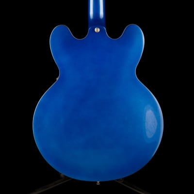 Used Epiphone Limited Edition Riviera Custom P93 Royale Chicago Blue Pearl with Gig Bag image 14