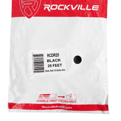 Rockville BluTube Amplifier Home Receiver+5.25" White Bookshelf Speakers+8" Sub image 7