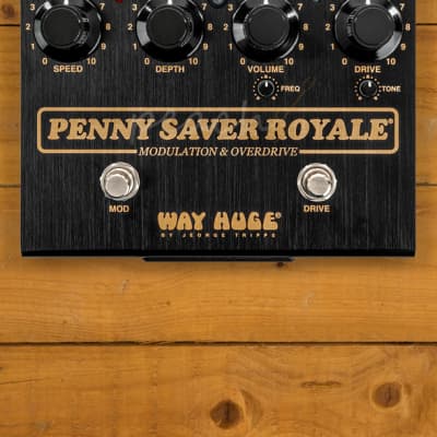Reverb.com listing, price, conditions, and images for way-huge-penny-saver-royale-modulation-overdrive