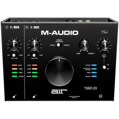 M-Audio AIR 192|8 USB Audio / MIDI Interface