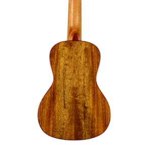 Kala KA-ASOV-C Solid Ovankol Spruce Top Concert Ukulele image 4