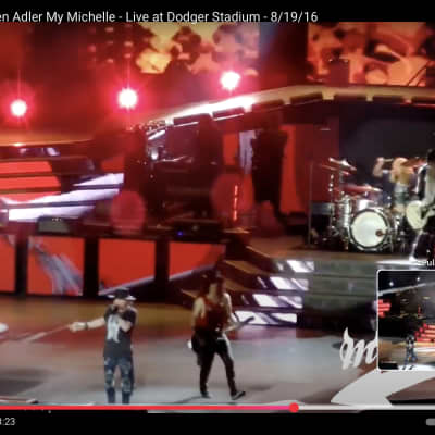 Frank Ferrer's Guns 'n' Roses, Steven Adler "Not In This Lifetime" Tour, DW Collectors 2010s - Silver Sparkle Lacquer. Complete Set! Signed by Whole Band!! image 8