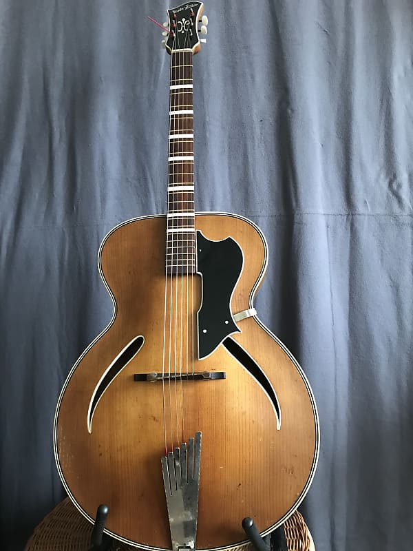 Otwin Sonor - all solid archtop - jazz guitar 50s 60s - vintage German image 1