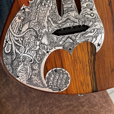 Extremely Rare Teye “Nautilis” Artisan  Gypsy Queen 2015 “One of a Kind” Hand Engraved Plates * Outstanding Player and Stage Bling*play Now & Pay Later Offer Make an Offer image 2