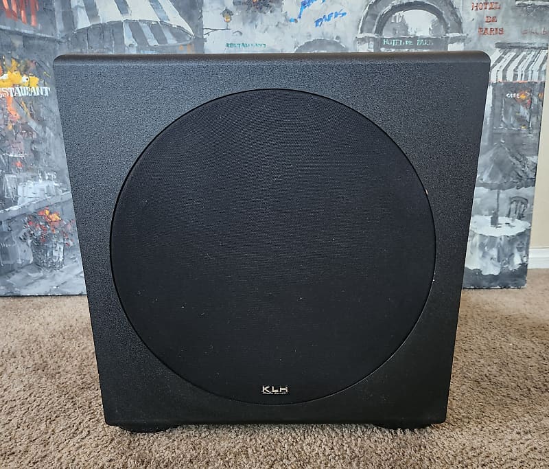 KLH KLH KSUB-10 inch powered Subwoofer 90s  			
