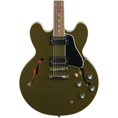Epiphone ES-335 Electric Guitar, Olive Drab Green