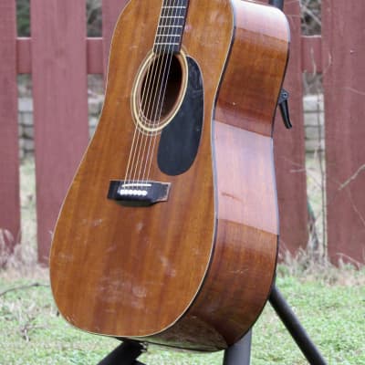 Lawsuit Era~ 1975 Ariana by Aria D-15 All Mahogany | Reverb
