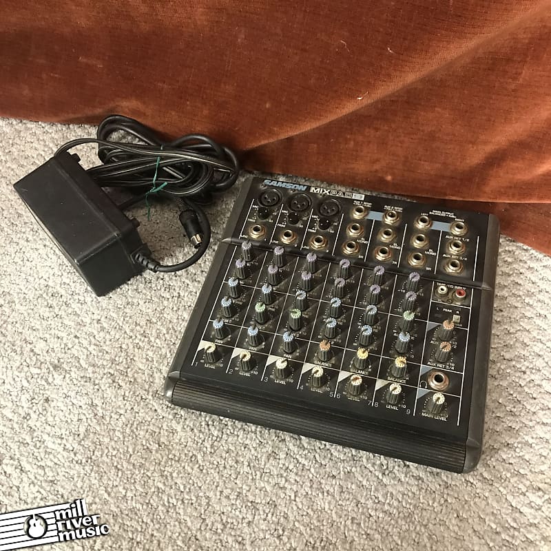 Samson MixPad 9 Professional Compact Mixer Used