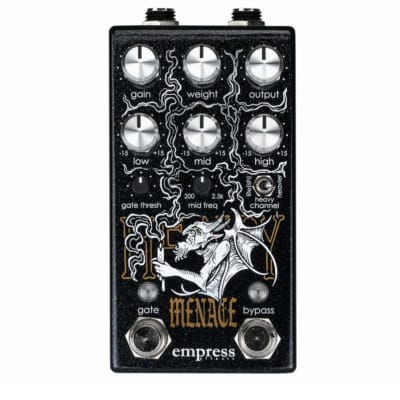 Reverb.com listing, price, conditions, and images for empress-effects-empress-heavy-menace-distortion-pedal