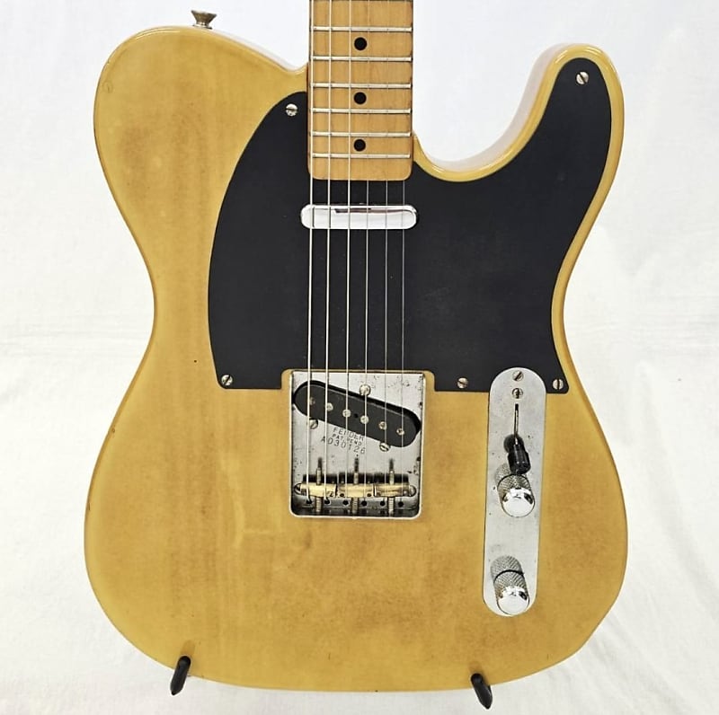 Fender telecaster TL52-75 série A 1987 Made in Japan - Butterscotch