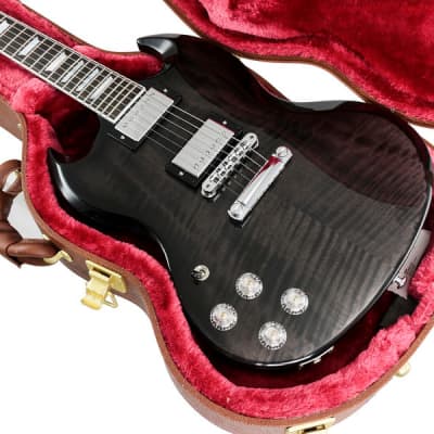 Gibson - SG Modern - Left-Handed Electric Guitar - Trans Black Fade image 7