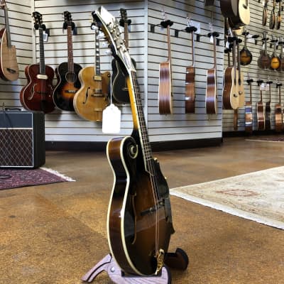 Gold Tone Mastertone GM-70+ F-Style All-Solid Mandolin High Gloss Tobacco Sunburst image 5