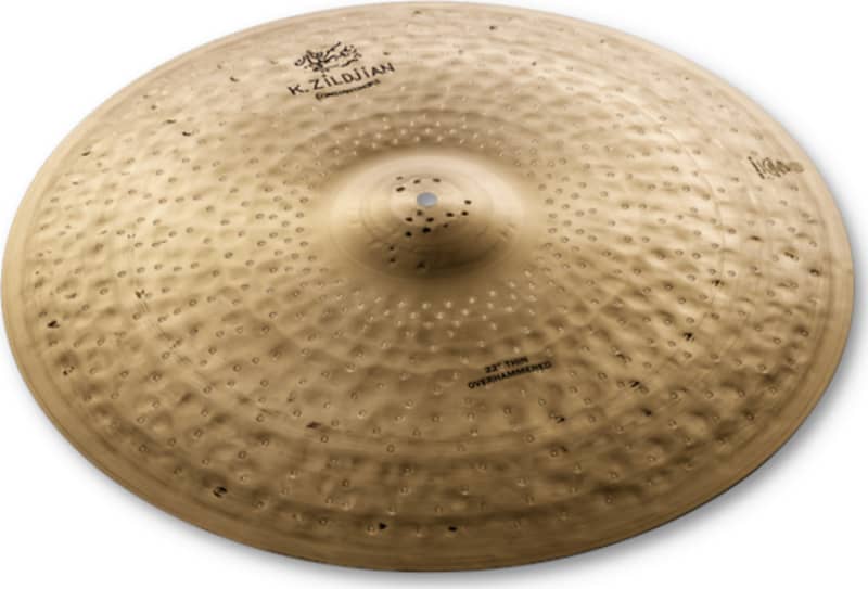 Zildjian K Constantinople Thin Ride Overhammered Ride Cymbal, 22" image 1