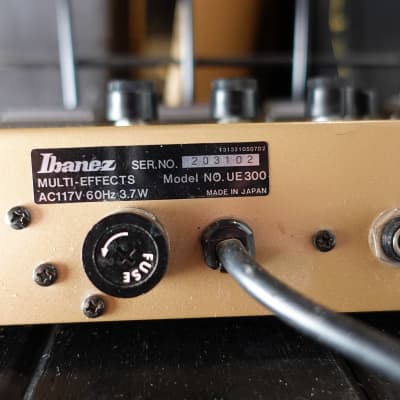 Ibanez UE-300 Multi-Effect 1980 - 1984 - Gold (CP9 Compressor + TS9 Tube Screamer + CS9 Chorus) image 3