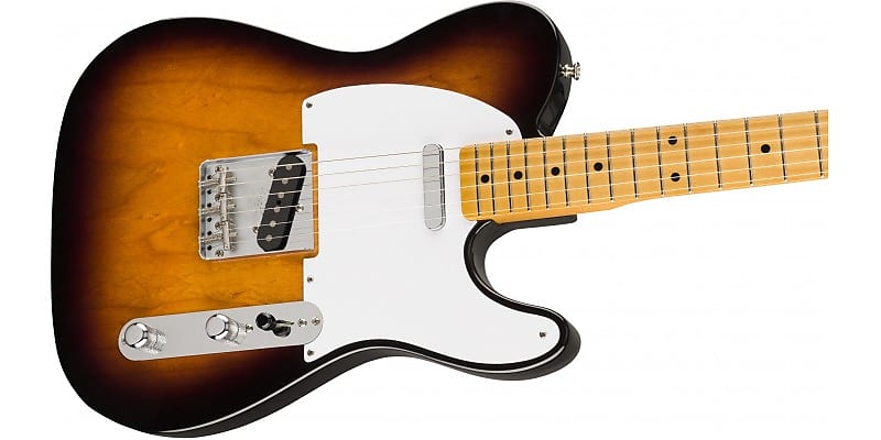 Fender Vintera '50s Telecaster with Maple Fretboard 2019 - 2021 2-Color Sunburst image 1