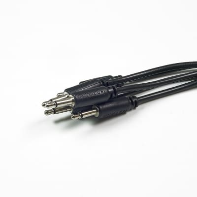 Befaco Patch Cables 30cm, Black (pack of 5) image 1