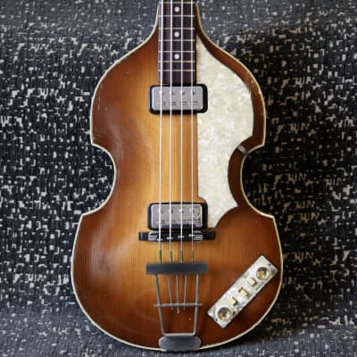 1963 Hofner 500/1 Violin Bass w/ Selmer Case * Vintage * Original for sale