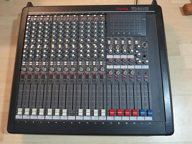 高品質 WR-S4412 Ramsa/Panasonic 12 Reverb | mixer/console channel 配信機器・PA機器・レコーディング機器