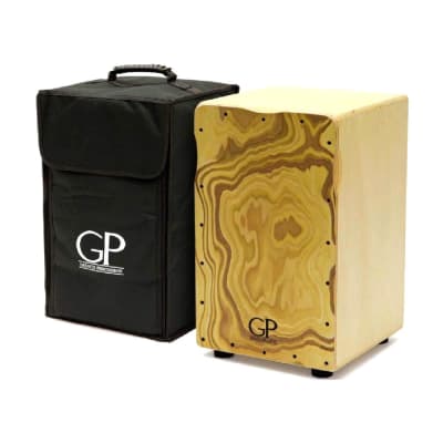 Granite Percussion GP-CAJON3 Deluxe Birch Plywood Cajon w/Carrying Case image 2