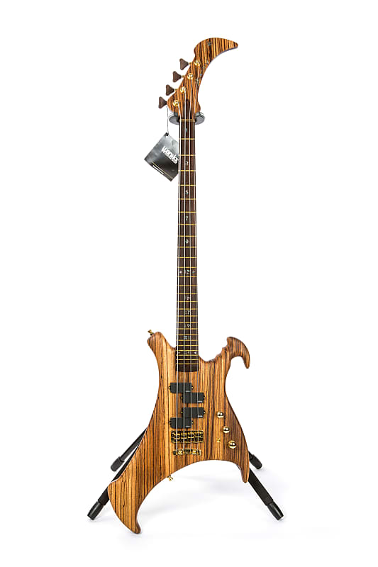 Warwick CO Buzzard Bass NT 4-String 2015 Natural Oil Finish owned by Jim Dunlop image 1