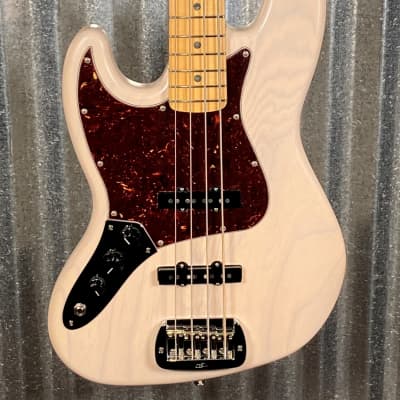 G&L USA 2017 Custom JB 4 String Jazz Bass Blonde Frost Left Hand & Case #4175 Used image 1