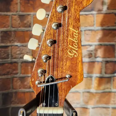 Global-Brand MIJ Teisco Guitar 1960s Sunburst image 4