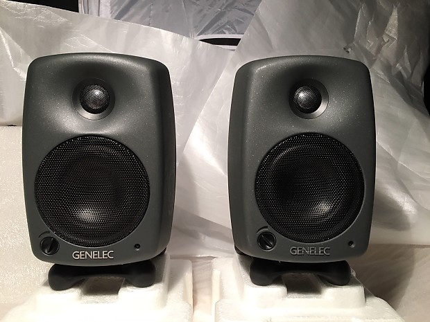 Genelec 8020A and 8020B Powered Monitors (as Pair) with Free Genelec 8020A and 8020B Powered Monitors (as Pair) with Free