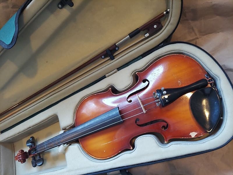 美しい Kiso Good 1976, (Nagoya) Japan violin, 3/4 sized No.7 Suzuki ギター