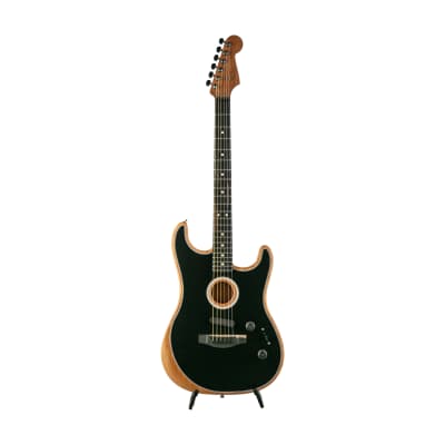 Fender American Acoustasonic Stratocaster, Black, US210433A for sale