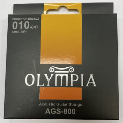 Olympia 10-47 (Extra Light) Acoustic Guitar Strings for sale