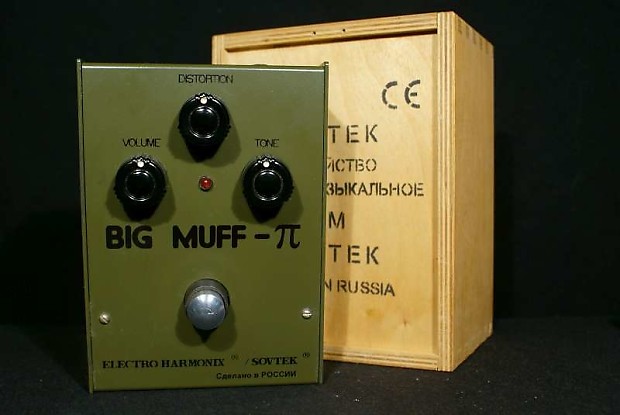 SOVTEK BIG MUFF Π　Army Green　木箱有 SOVTEK BIG MUFF Π Army Green 木箱有 Big Muff π -Army Green