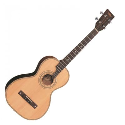 Vintage 'Viaten' Paul Brett Acoustic Tenor Guitar ~ Natural VTE800N image 1