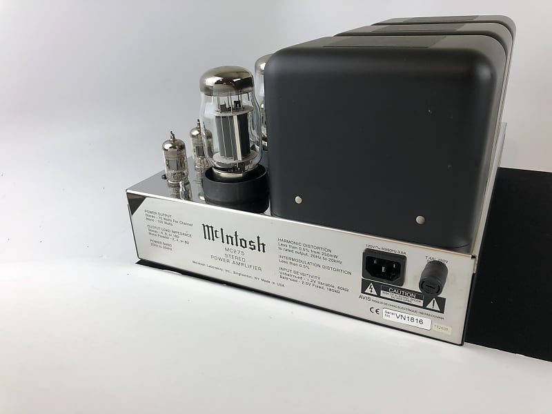 McIntosh MC275 MkIV 75-Watt Stereo Tube Power Amplifier image 5