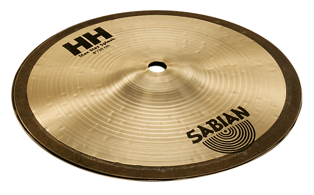 Sabian 15005MPH 8" HH Max Stax High 2pc Cymbal Pack image 1