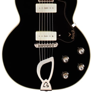 Guild Aristocrat M-75 - Black - Hollow Body Electric Guitar for sale
