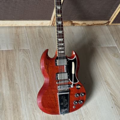 Gibson Les Paul SG Std. VOS '61 Reissue 2008 - super rare & desirable Cherry Nitro finished Custom Shop "Harrison" ! image 2