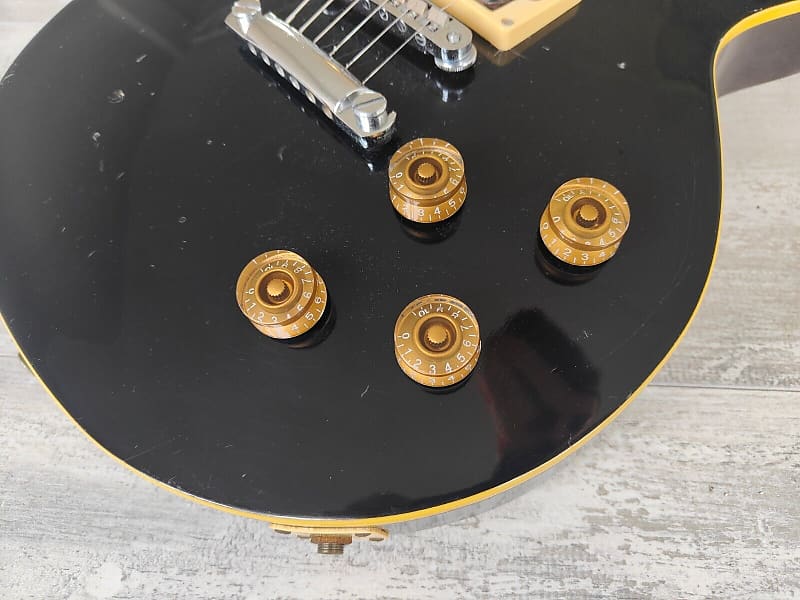 1977年Greco EG-450 エレキギター ブラック 1977 Greco Japan EG-450 Vintage Les Paul Standard (Black