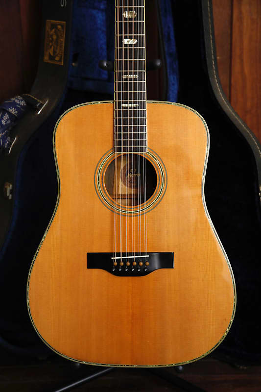 Morris B-60 1970's 12-String Made in Japan Acoustic Guitar | Reverb