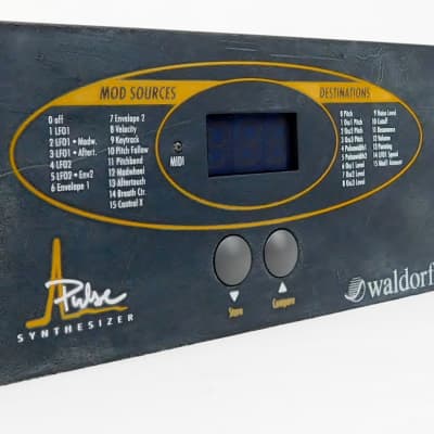 Waldorf Pulse Analog Synthesizer Rack OS 2.01 + Guter Zustand + 1.5Jahre Garantie