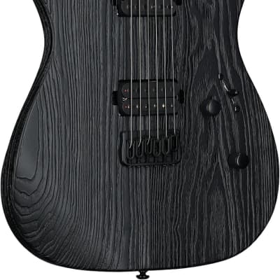 ESP LTD TE-1000 Electric Guitar, Black Blast image 3