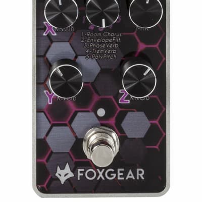 FoxGear XYZ Waves Modulation Electric Guitar Pedal image 3