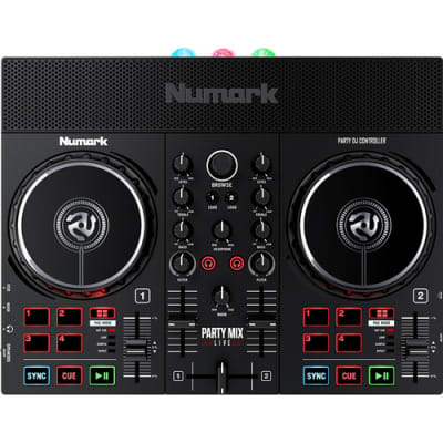 Numark Party Mix II DJ Controller with Built-In Light Show and Speakers image 2