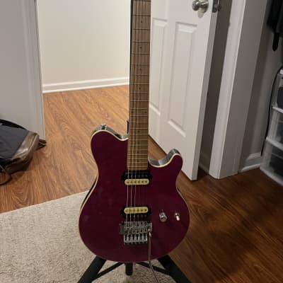 ギター Sterling AX40 Transparent Purple Sterling by Music Man AX-40 Transparent Purple | Reverb