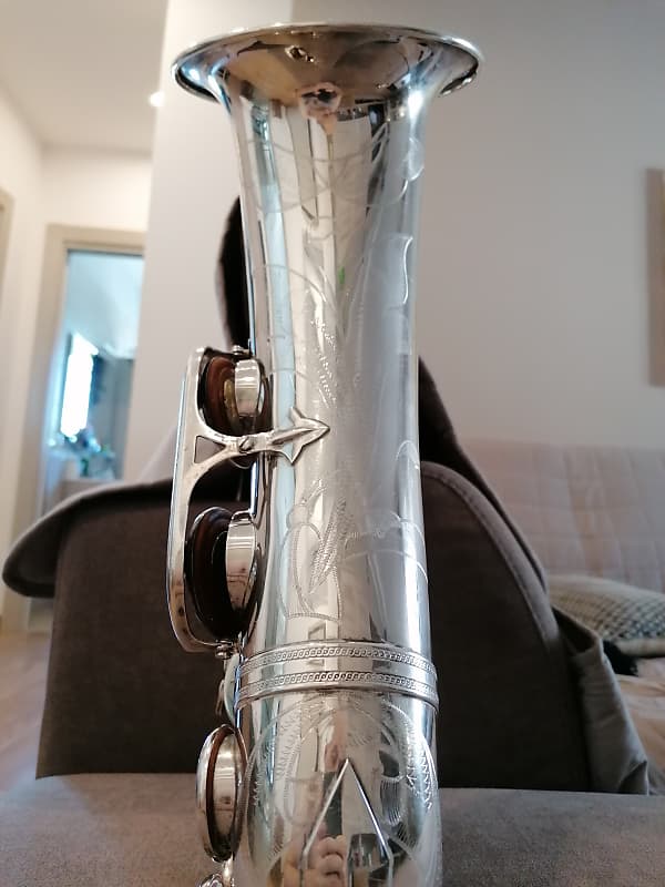 最も 割引 Elkhart York New Selmer Mark Reverb | tenor plated silver VI 管楽器・吹奏楽器