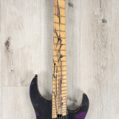 Legator Ninja N7FX 7-String Multi-Scale Guitar, Palemoon