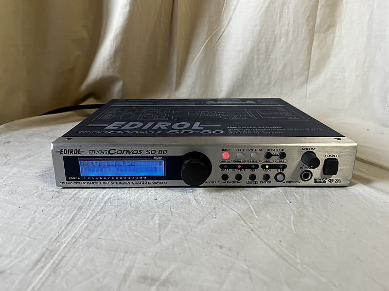 Edirol SD-80 Studio Canvas 128-Voice USB Sound Module Roland