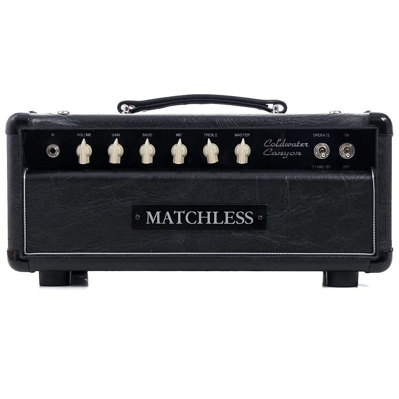 Matchless Coldwater Canyon Head Black / Silver Grille Reverb