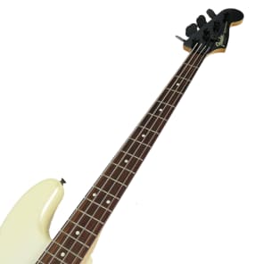 Vintage 1984 Fender Jazz Bass Special White Pearl Finish Made in Japan image 7