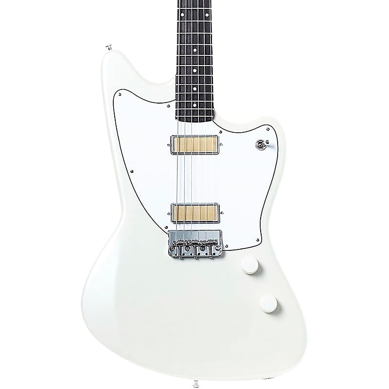 Harmony Silhouette Electric Guitar Pearl White image 1